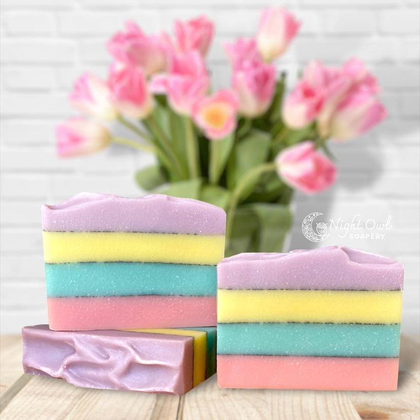 Blossoms | Cold Process Soap | Buttermilk