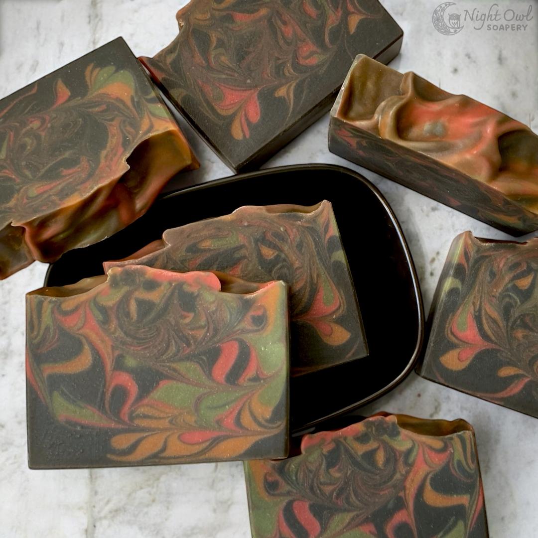 Dragon's Blood | Cold Process Soap | Organic coconut Milk + Activated Charcoal