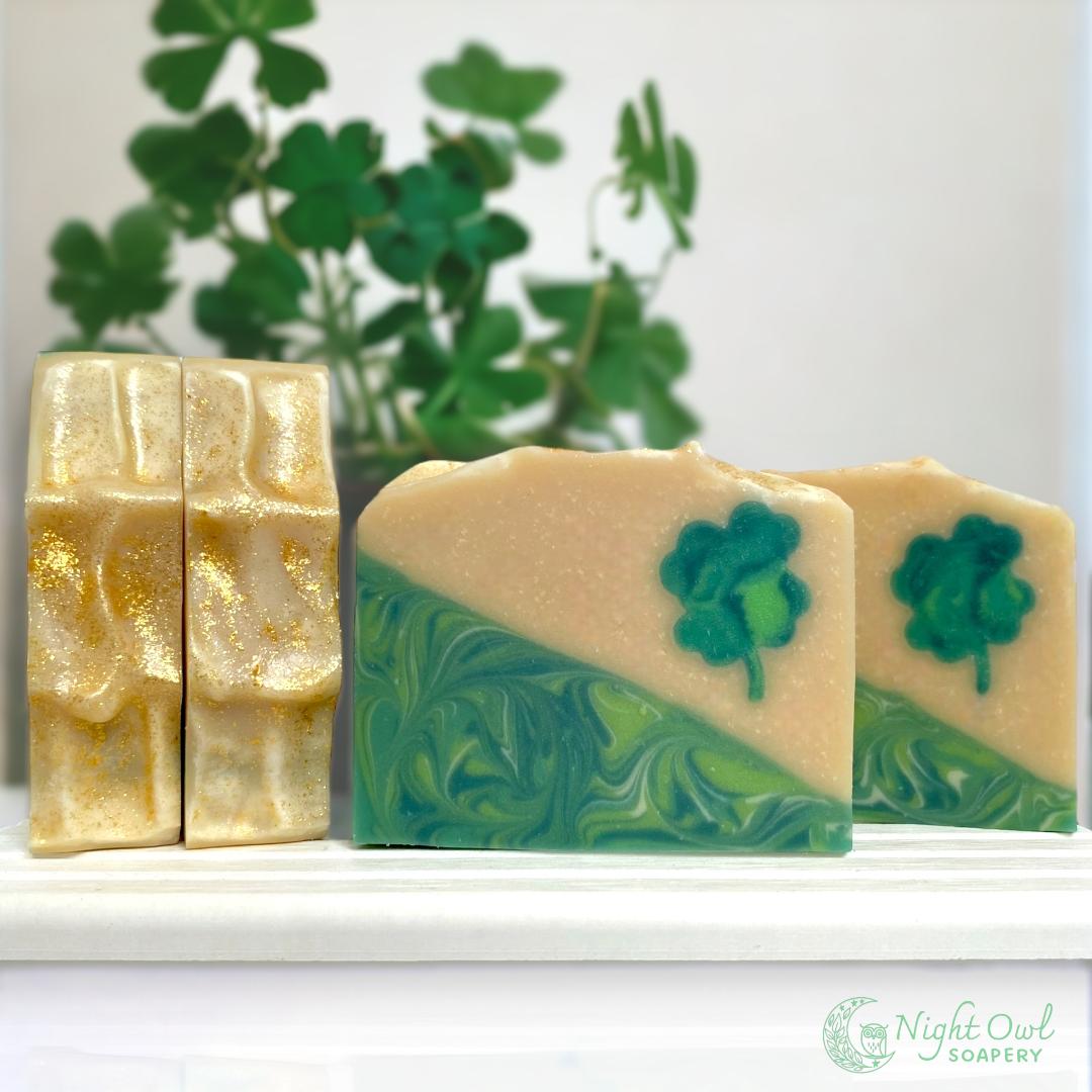 Lucky Clover | Cold Process Soap | Buttermilk