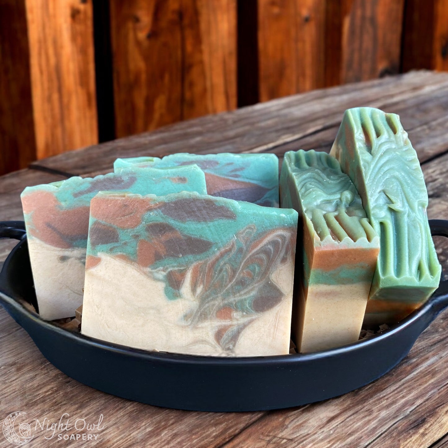 Mahogany Woods | Cold Process Soap | Colloidal Oats