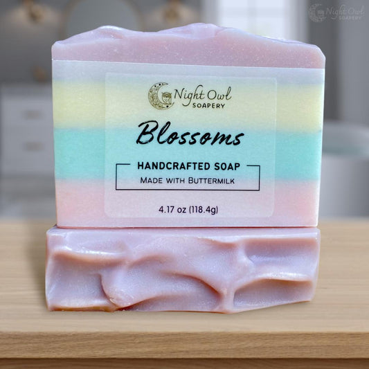 Blossoms | Cold Process Soap | Buttermilk