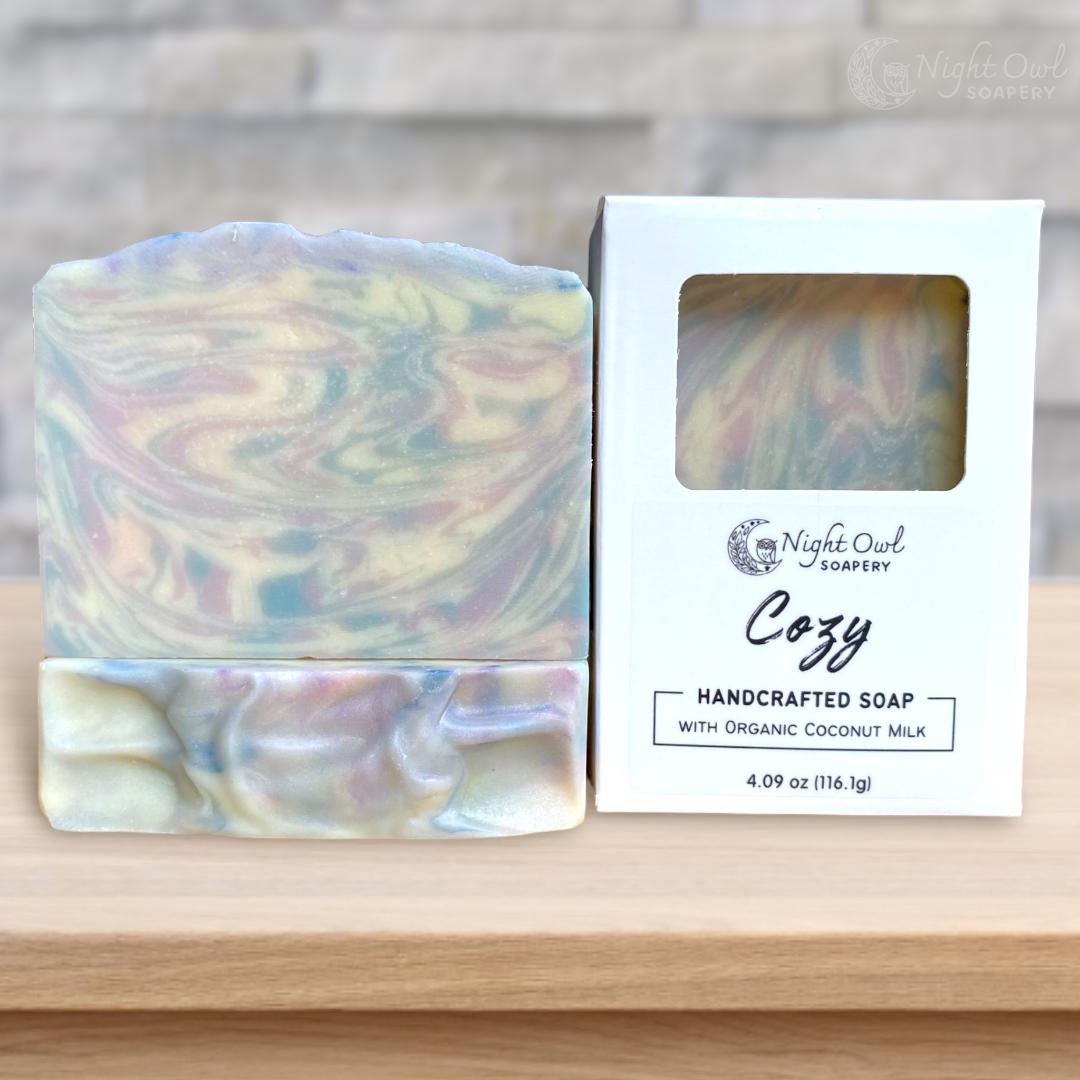 Cozy | Cold Process Soap | Organic Coconut Milk