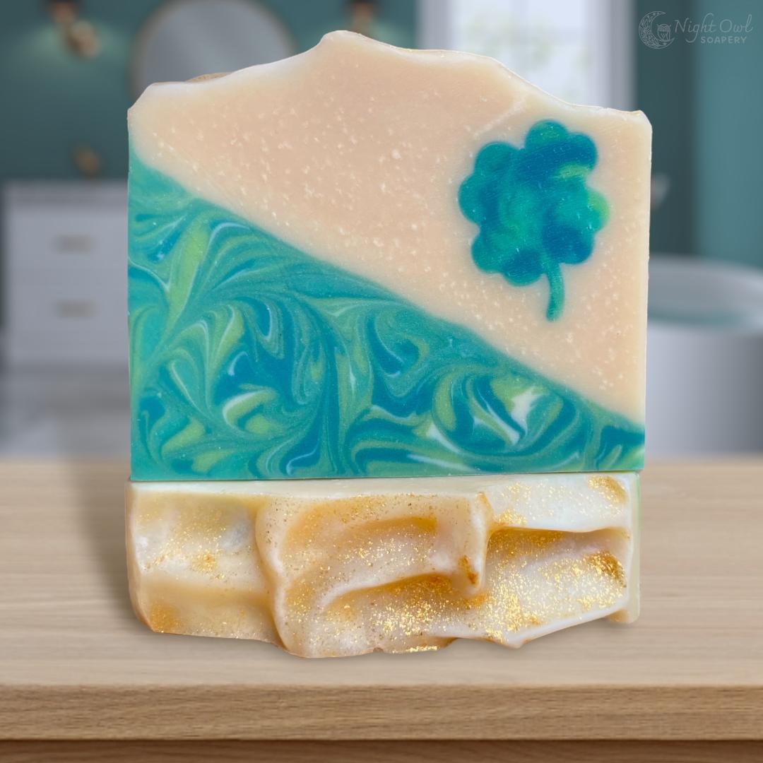 Lucky Clover | Cold Process Soap | Buttermilk