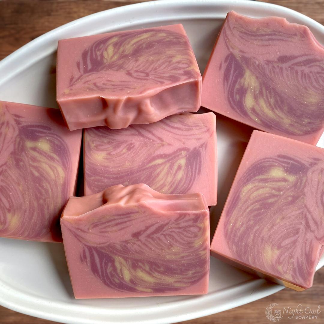 Merry Cranberry| Cold Process Soap | Organic Coconut Milk