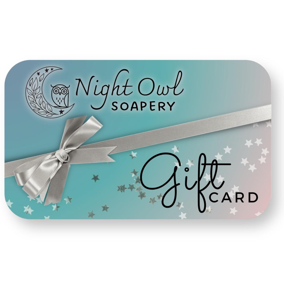 Night Owl Soapery Gift Card