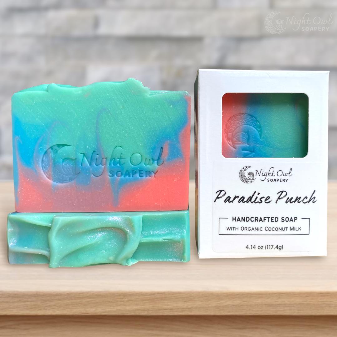 Paradise Punch | Cold Process Soap | Organic Coconut Milk