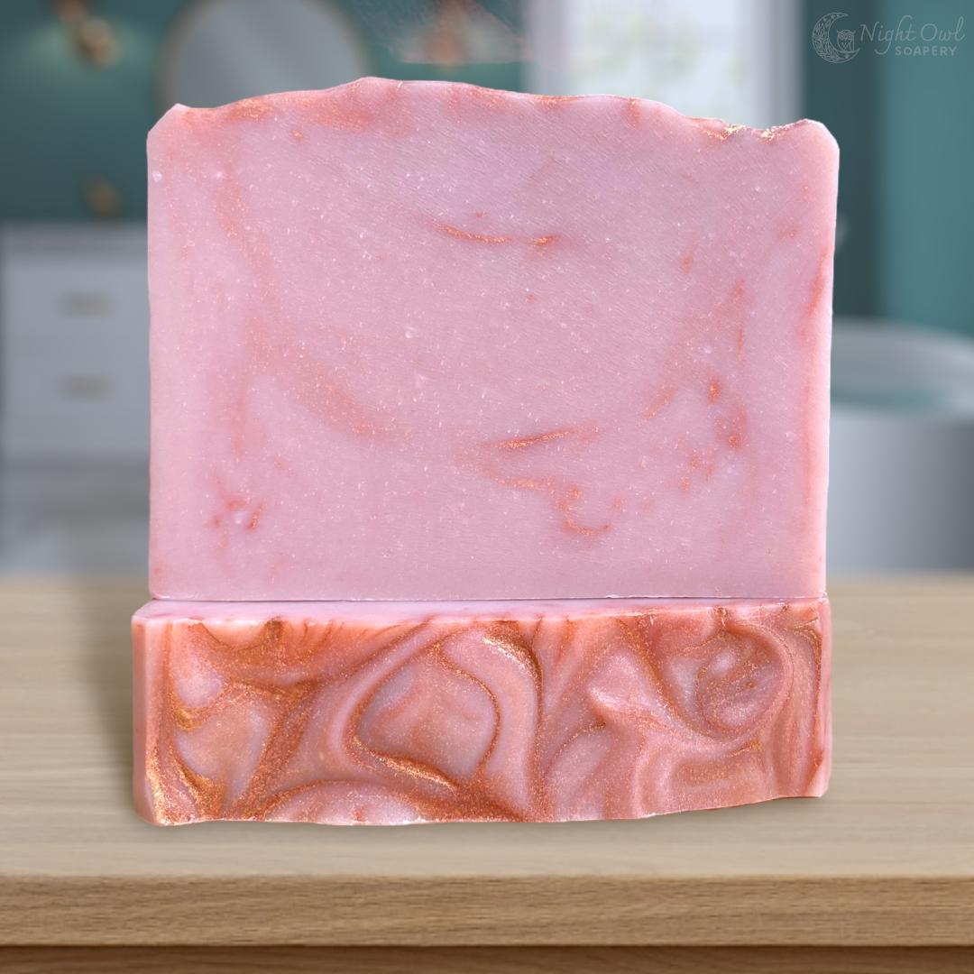 Rose Gold | Cold Process Soap | Organic Coconut Milk