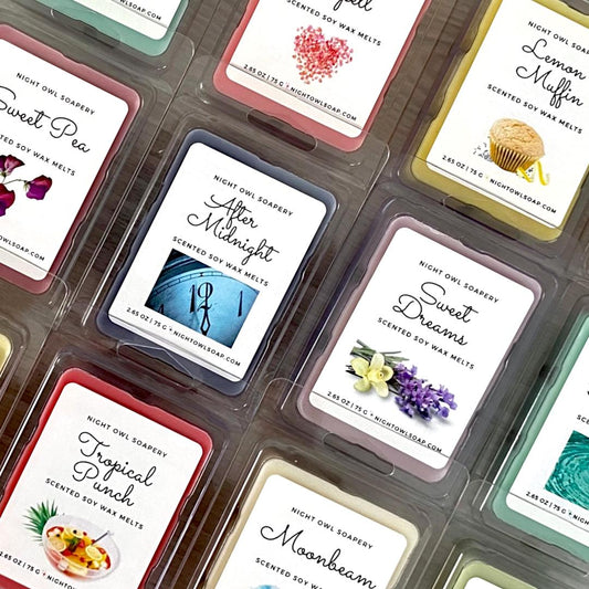 Wax Melts | Pure Soy Wax | Night Owl Collection