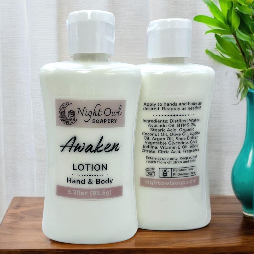 Hand + Body Lotion | Argan + Jojoba | 3.3 oz Travel/Purse Size