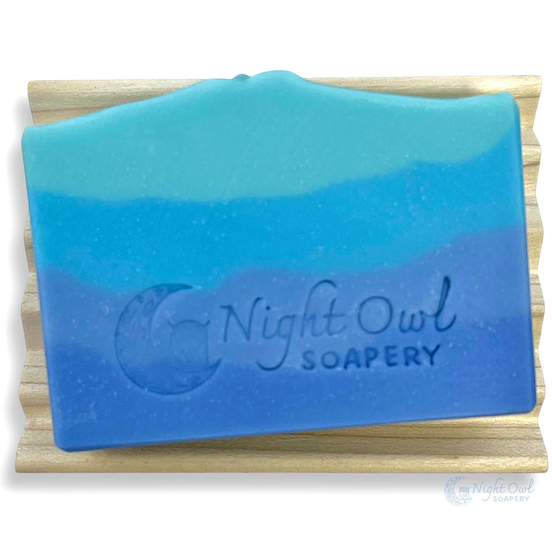 Cool Blue | Cold Process Soap | Organic Coconut Milk