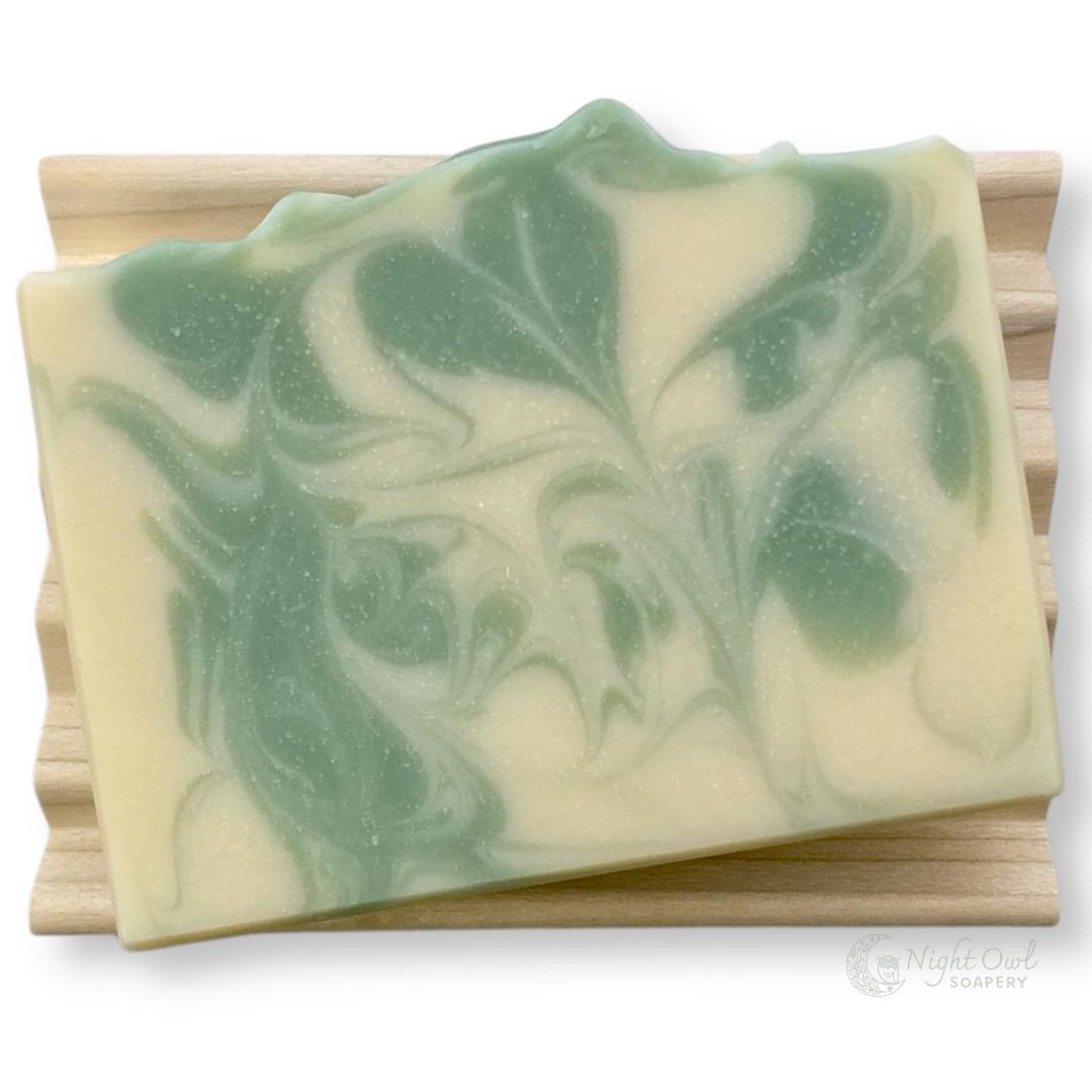 Fresh Mint & Eucalyptus | Cold Process Soap | Organic Coconut Milk