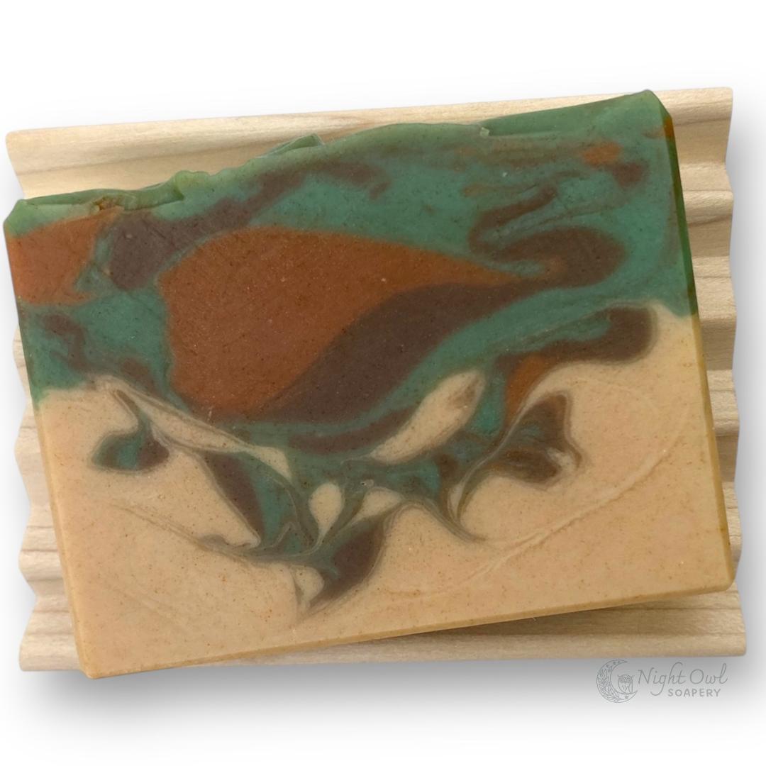 Mahogany Woods | Cold Process Soap | Colloidal Oats