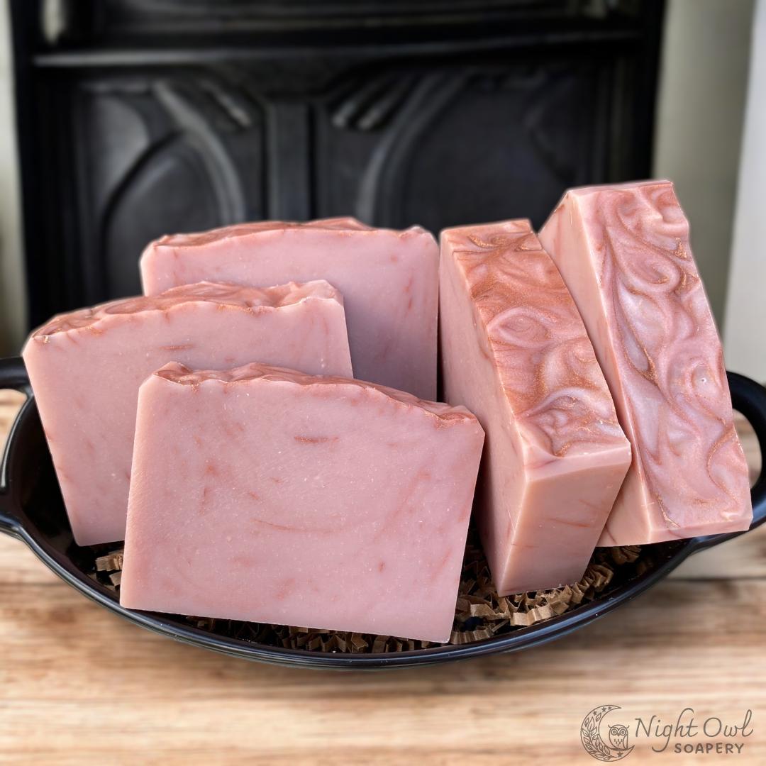 Rose Gold | Cold Process Soap | Organic Coconut Milk