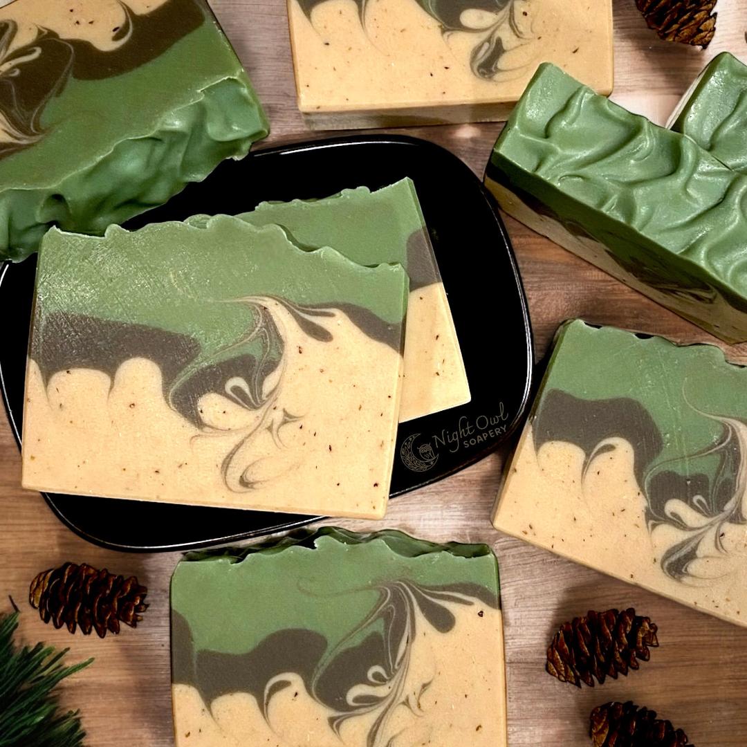 Rustic Pine | Cold Process Soap | Goat Milk