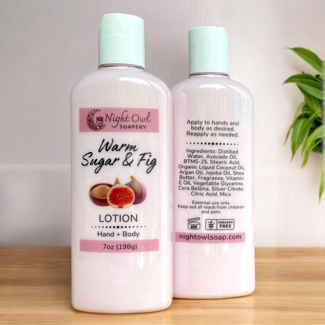 Warm Sugar & Fig | Hand + Body Lotion