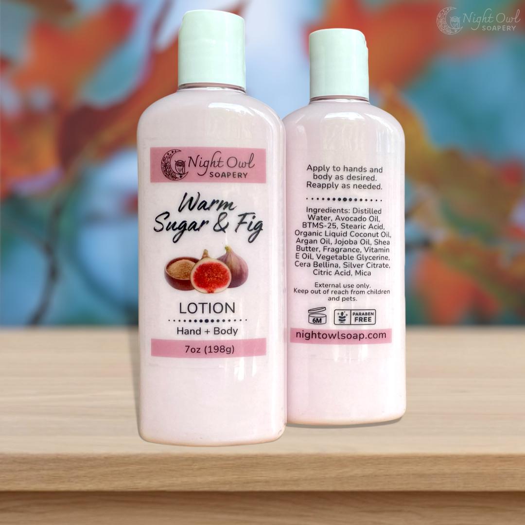 Warm Sugar & Fig | Hand + Body Lotion